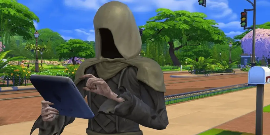 grim reaper in the sims 4