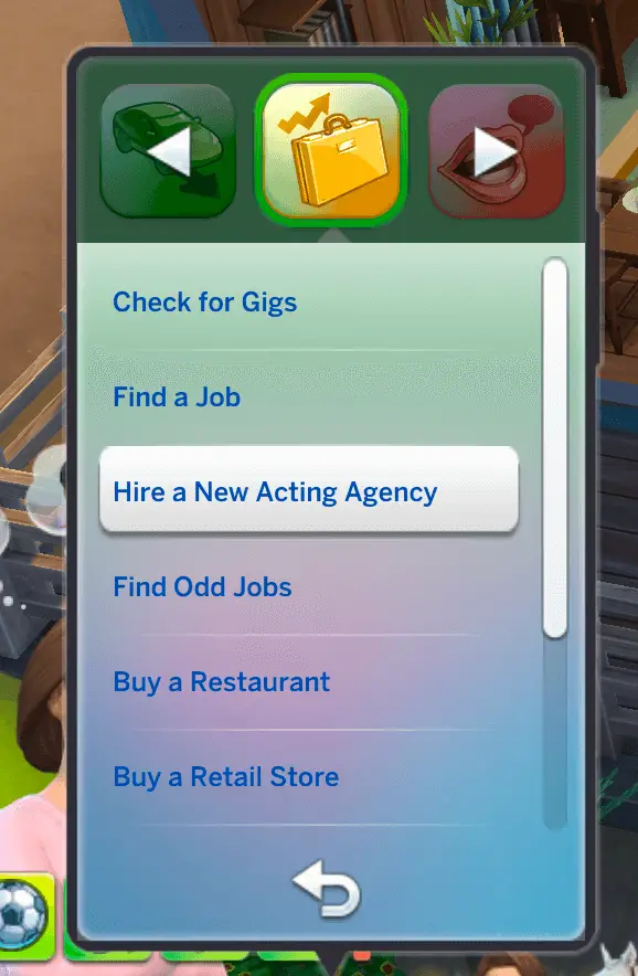 hire new acting agency sims 4